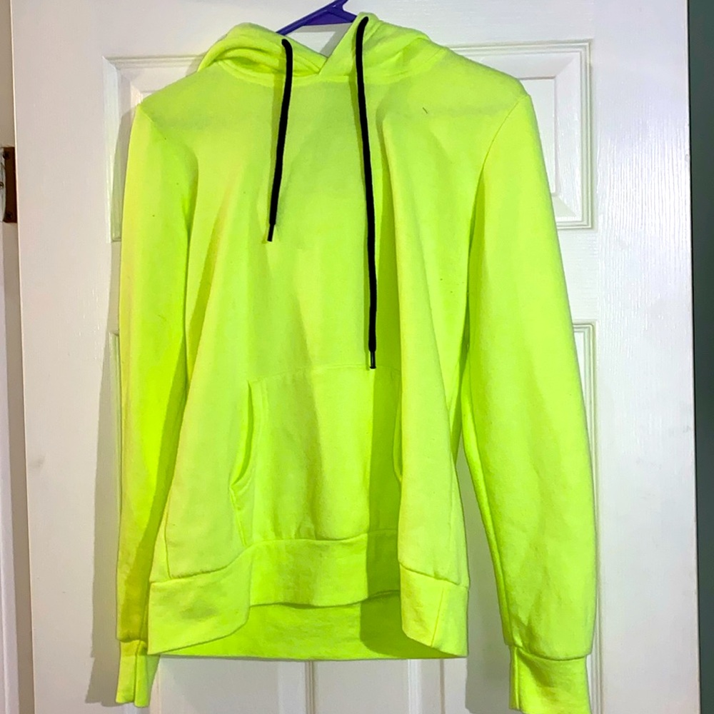 Girls neon hoodie